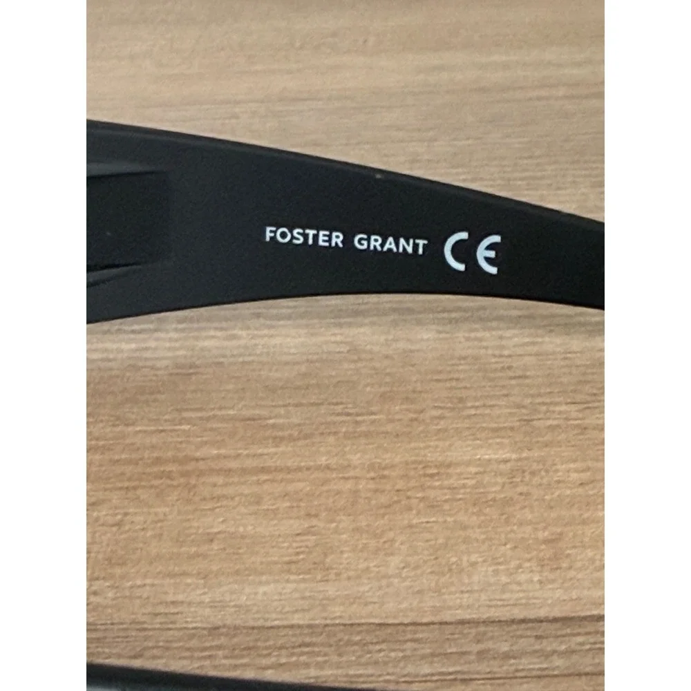 Foster Grant Jason FWG Shark Camo Sunglasses Black Blue Wrap Sport NS0821